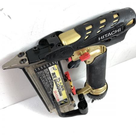  HITACHI 日立 55mm 高圧仕上釘打機 ケース付 NT55HM2 ゴールド×ブラック