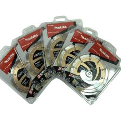 ＊＊ MAKITA マキタ 125mm ダイヤモンドホイール 乾式用 正配列レーザーブレード 5枚セット A-53481 Sランク