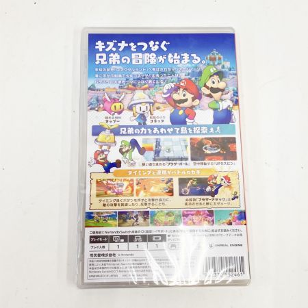  Nintendo ニンテンドウ マリオ＆ルイージRPG ブラザーシップ! Switch ゲームソフト 未開封品 