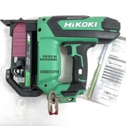 ＊＊ HiKOKI ハイコーキ 36V 38mm コードレスフロア用タッカ 本体のみ ※バッテリ・充電器なし N3604DM グリーン Cランク