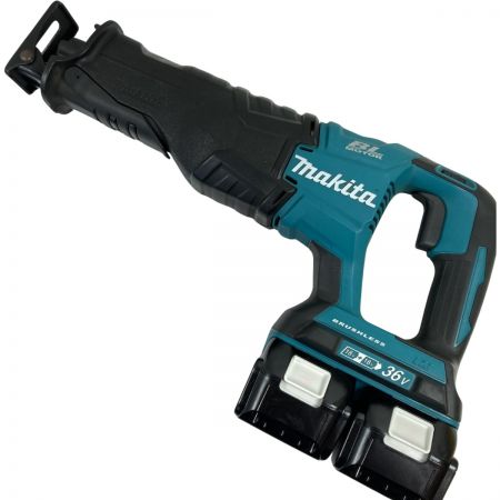  MAKITA マキタ 36V(18V+18V) 充電式レシプロソー  (バッテリ2個・充電器・ケース付） JR360D ブルー