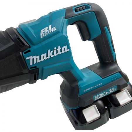  MAKITA マキタ 36V(18V+18V) 充電式レシプロソー  (バッテリ2個・充電器・ケース付） JR360D ブルー