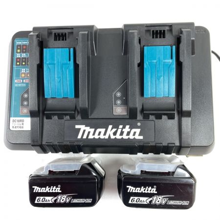  MAKITA マキタ 36V(18V+18V) 充電式レシプロソー  (バッテリ2個・充電器・ケース付） JR360D ブルー
