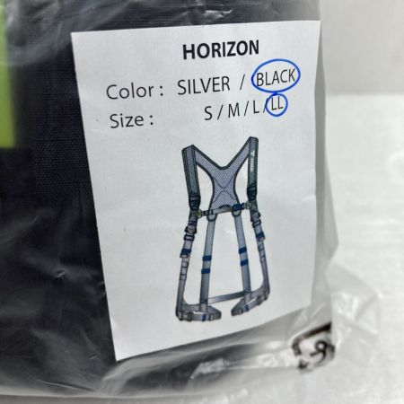  TITAN フルハーネス型安全帯 PANGAERA HORIZON ランヤード別売り 新規格 LLサイズ (4) PAHN-10A-BL ブラック