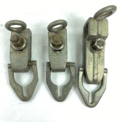 ＊＊  前田機工 サイドクランプ YM-3006 & ピラニアクランプ YM-3013 3点セット グレー Cランク