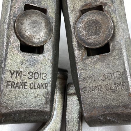   前田機工 サイドクランプ YM-3006 & ピラニアクランプ YM-3013 3点セット グレー