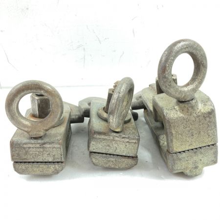   前田機工 サイドクランプ YM-3006 & ピラニアクランプ YM-3013 3点セット グレー