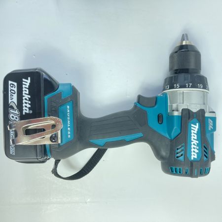  MAKITA マキタ 18V 充電式震動ドライバドリル (バッテリ2個・充電器・ケース付) HP486DRGX ブルー