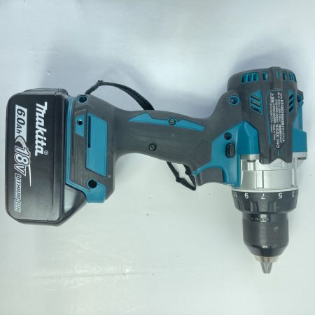  MAKITA マキタ 18V 充電式震動ドライバドリル (バッテリ2個・充電器・ケース付) HP486DRGX ブルー