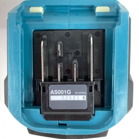  MAKITA マキタ 40Vmax 充電式エアダスタ ノズル・アタッチメント付属 ※充電器・バッテリなし AS001G ブルー