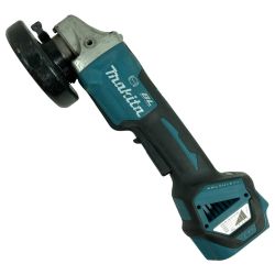 ＊＊ MAKITA マキタ 18V 充電式ディスクグラインダ 本体のみ ダストカバー欠品 ※バッテリ・充電器なし GA418D ブルー Cランク