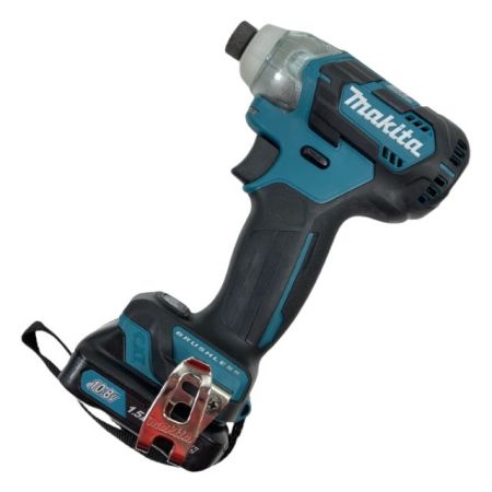  MAKITA マキタ 10.8V 充電式インパクトドライバ (バッテリ2個・充電器・ケース付）トルク135Nm TD111D ブルー