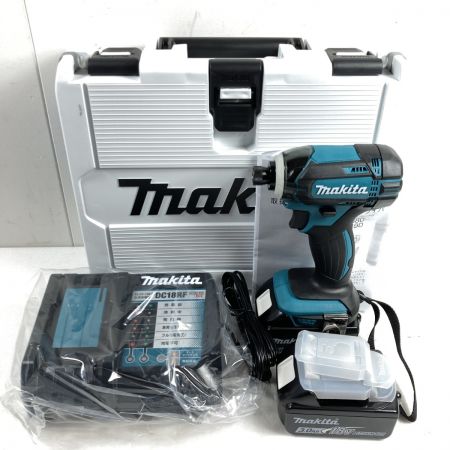  MAKITA マキタ 18V 充電式インパクトドライバ (バッテリ2個・充電器・ケース付） TD149DRFX ブルー