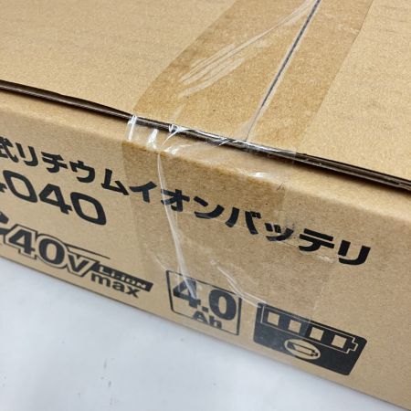  MAKITA マキタ スライド式 リチウム イオン バッテリ 40V MAX 4.0Ah BL4040 5個入 BL4040 ブラック 未開封品