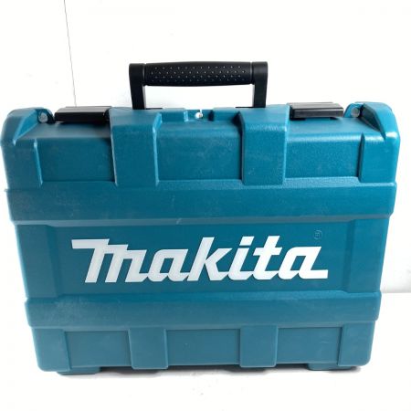  MAKITA マキタ 40Vmax 充電式インパクトレンチ 差込角19mm (バッテリ2個・充電器・ケース付)   TW001GRDX ブルー