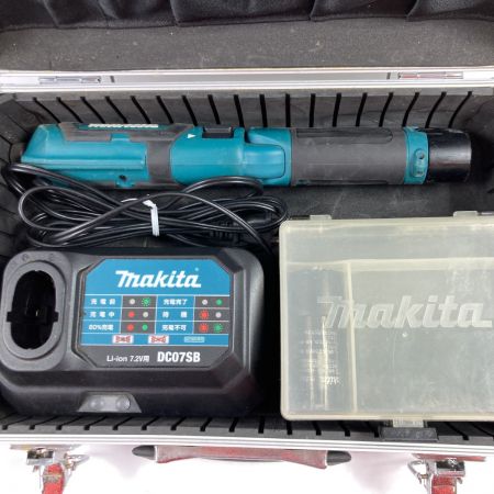  MAKITA マキタ 7.2V 充電式ペンインパクトドライバ (バッテリ2個・充電器・ケース付） TD022D ブルー