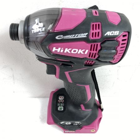 HiKOKI ハイコーキ 14.4V コードレスインパクトドライバ 本体のみ ※バッテリ・充電器なし WH14DDL2 ショッキングピンク