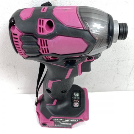  HiKOKI ハイコーキ 14.4V コードレスインパクトドライバ 本体のみ ※バッテリ・充電器なし WH14DDL2 ショッキングピンク