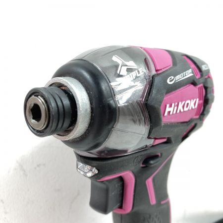  HiKOKI ハイコーキ 14.4V コードレスインパクトドライバ 本体のみ ※バッテリ・充電器なし WH14DDL2 ショッキングピンク
