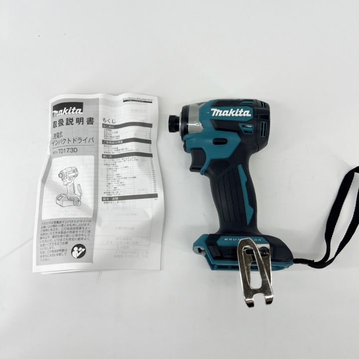MAKITA マキタ インパクトドライバ 18v TD173D ブルー 本体のみ MAKITA マキタ インパクトドライバ 18v TD173D ブルー 本体のみ