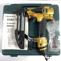 ＊＊ HITACHI 日立 38mm 高圧タッカ ケース付 N3804HMF ゴールド Cランク