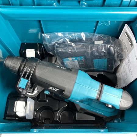  MAKITA マキタ 36V(18V+18V)  28mm 充電式ハンマドリル (バッテリ２個・充電器・ケース付) HR282D ブルー