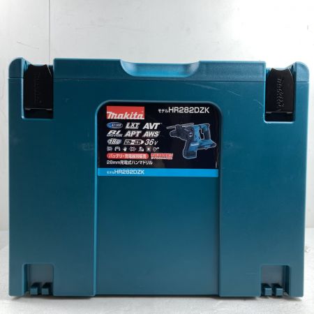  MAKITA マキタ 36V(18V+18V)  28mm 充電式ハンマドリル (バッテリ２個・充電器・ケース付) HR282D ブルー