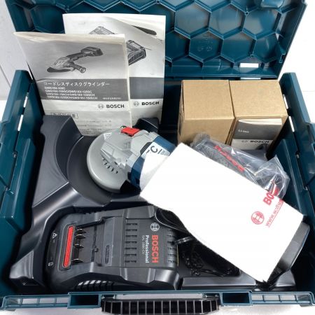  BOSCH ボッシュ 18V ディスクグラインダー GWS18V-100C ネイビー