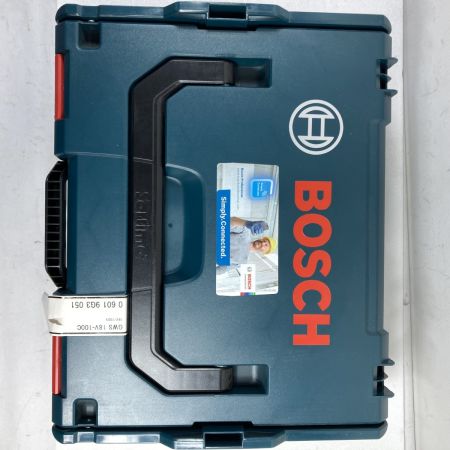  BOSCH ボッシュ 18V ディスクグラインダー GWS18V-100C ネイビー