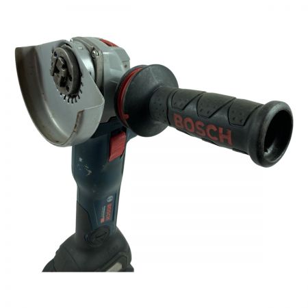  BOSCH ボッシュ 18V コードレスディスクグラインダ (バッテリ1個・充電器・ケース付) GWX18V-10SC ネイビー