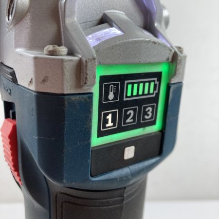  BOSCH ボッシュ 18V コードレスディスクグラインダ (バッテリ1個・充電器・ケース付) GWX18V-10SC ネイビー