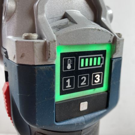  BOSCH ボッシュ 18V コードレスディスクグラインダ (バッテリ1個・充電器・ケース付) GWX18V-10SC ネイビー