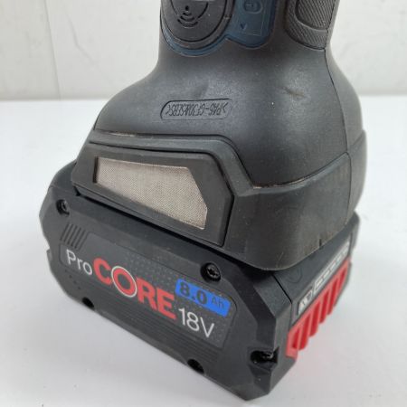  BOSCH ボッシュ 18V コードレスディスクグラインダ (バッテリ1個・充電器・ケース付) GWX18V-10SC ネイビー