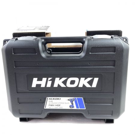  HiKOKI ハイコーキ 14.4V コードレスインパクトドライバ  (バッテリ2個・充電器・ケース付） FWH14DF(2BG) パープル