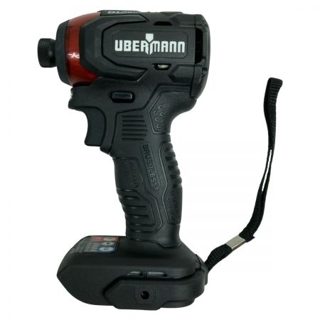  UBERMANN 18V 充電式インパクトドライバー (バッテリ2個・充電器・ケース付） UB18VIDⅡ50BPCG ブラック
