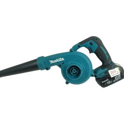 ＊＊ MAKITA マキタ 18V 充電式ブロワ バッテリ1個付属 ※充電器なし UB185D ブルー Cランク