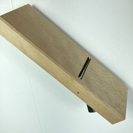  男盛 鉋 カンナ 「男盛」 龍進斉作 刃幅80mm 木箱付 (3)