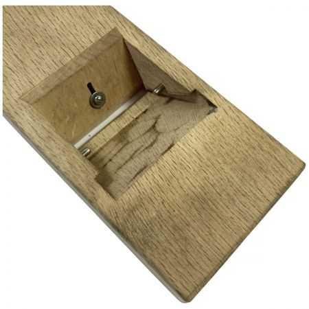  三代目千代鶴作 鉋 かんな 「三水」 三代目千代鶴鉋 寸八鉋 木箱なし 山水