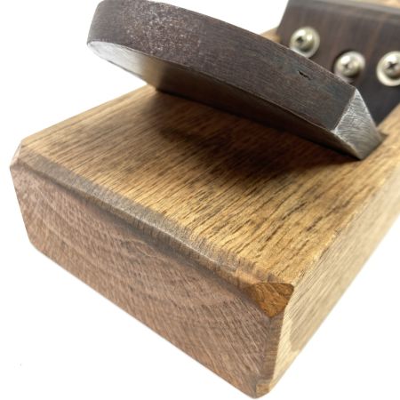  土牛 かんな 「土牛」鉄山人作 寸八鉋 本体のみ 鉄山 ブラウン