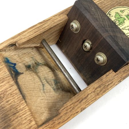  土牛 かんな 「土牛」鉄山人作 寸八鉋 本体のみ 鉄山 ブラウン