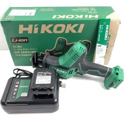 ＊＊ HiKOKI ハイコーキ 10.8v コードレスセーバーソー 充電器・充電池1個付 CR12DA グリーン Aランク