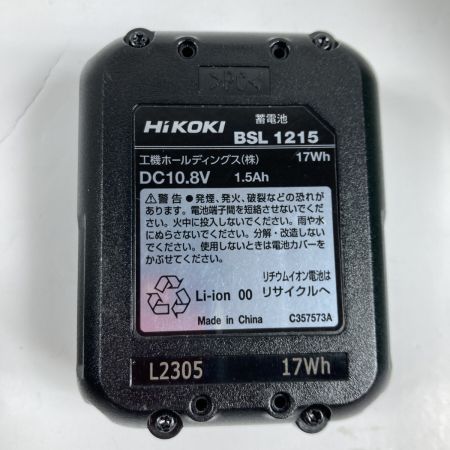  HiKOKI ハイコーキ 10.8v コードレスセーバーソー 充電器・充電池1個付 CR12DA グリーン