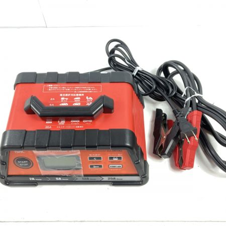  BAL バル 大橋産業 12V/24Vバッテリー 充電器 2708 レッド