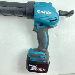 ＊＊ MAKITA マキタ 14.4V 充電式コーキングガン バッテリ1個付属 ※充電器なし CG140D ブルー Bランク