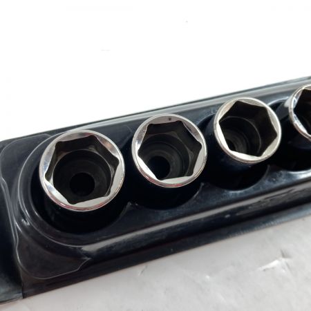  Snap-on スナップオン セミディープソケット 6角 12個セット 3/8sq FSMS8~FSMS19 マグネットトレー付（フタなし） PAKTY241