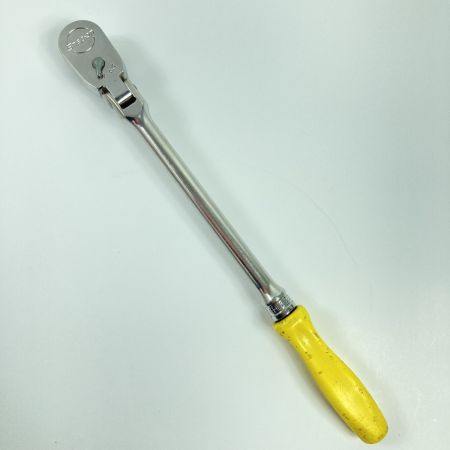  Snap-on スナップオン フレックスヘッド ラチェットハンドル 3/8sq FHLFD80 イエロー