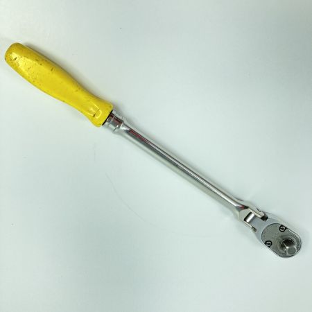  Snap-on スナップオン フレックスヘッド ラチェットハンドル 3/8sq FHLFD80 イエロー