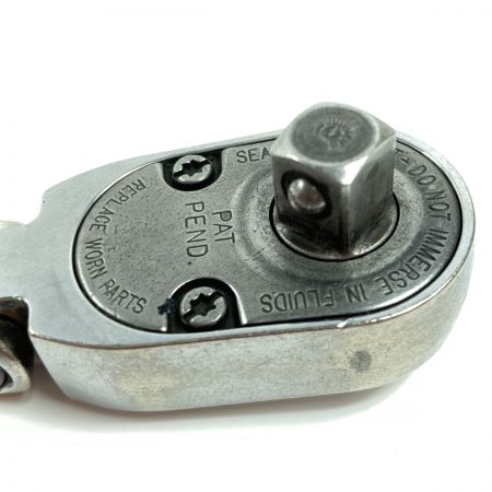  Snap-on スナップオン フレックスヘッド ラチェットハンドル 3/8sq FHLFD80 イエロー