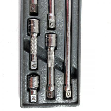  Snap-on スナップオン エクステンションバーセット 3/8sq 6本組 トレイ付（割れ欠損あり） PAKTY093