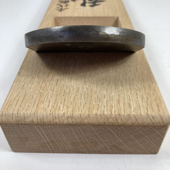 千代鶴貞秀作 「乱菊」千代鶴貞秀作 二寸鉋 桐箱付 「乱菊」 - 中古